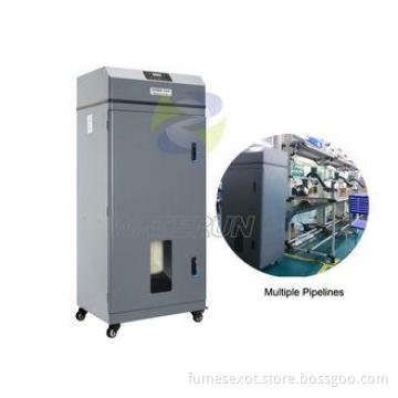 Multiple Filter Mobile Portable Dust Collector for SMT Auto